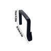 Outdoor Hanger for String Lights Heavy Duty Clip Bracket Secure Mount Fastener Weather Resistant UV Protected Material