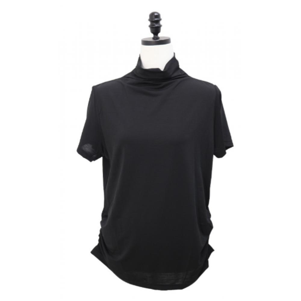 Shiz Madam Cooling Half Polo Shirring Tee T57538