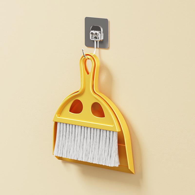 Stolní mini smetáček a lopatka kombinace kartáč na klávesnici malý smetáček štětec na prach do štěrbin