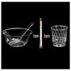 Jinwuyuan Disposable Crystal Tableware Set