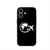 Cover for Samsung Galaxy S25 S23 S22 S24 FE Ultra Plus A56 A05 A06 A15 A16 A57 S7 Edge Case Airplane Plane Fly Travel Aircraft