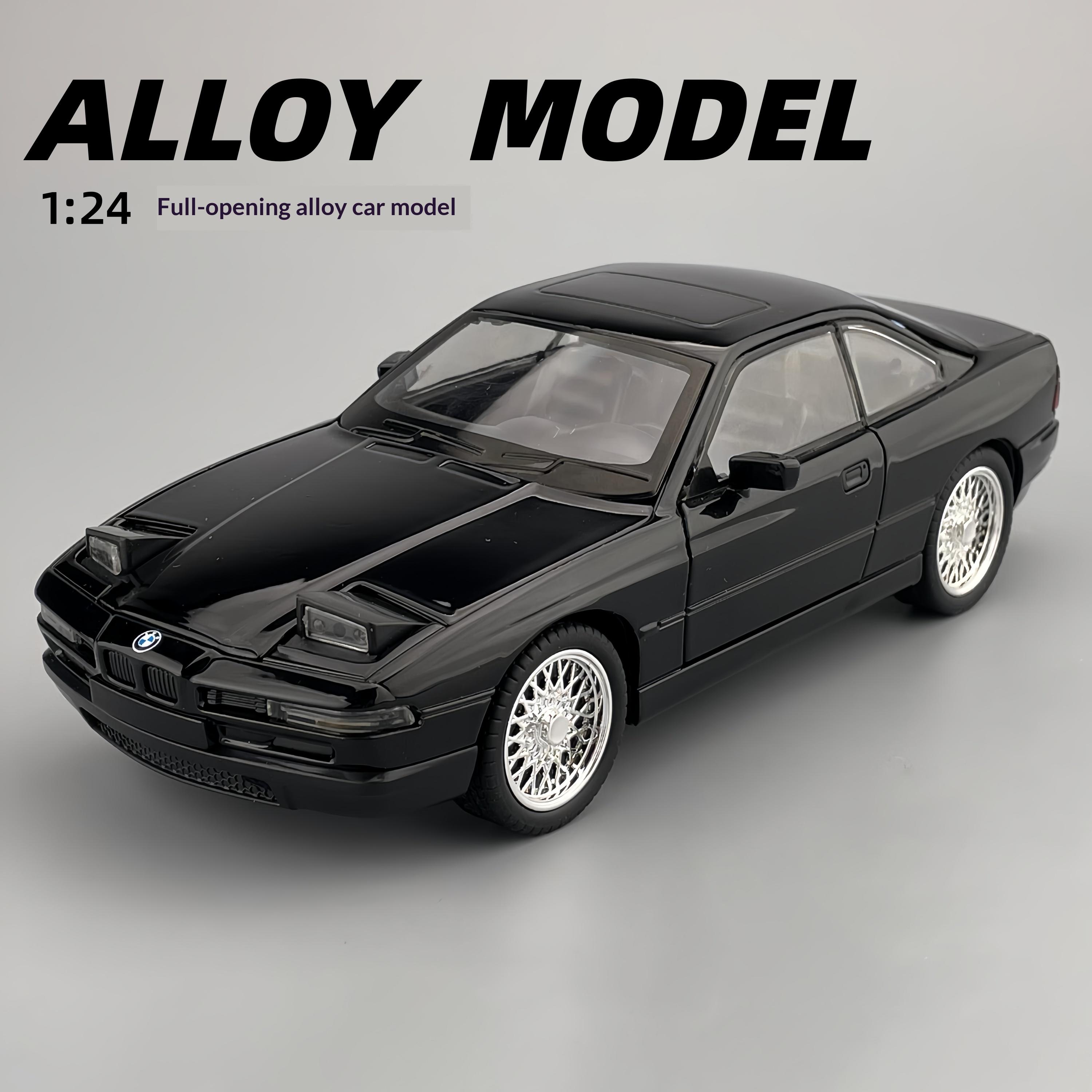 

1:24 BMW 850CSi Alloy Die-cast Car Imitating Real Car Model Collection Ornaments Children s Toy Car Boy Birthday Holiday Gift