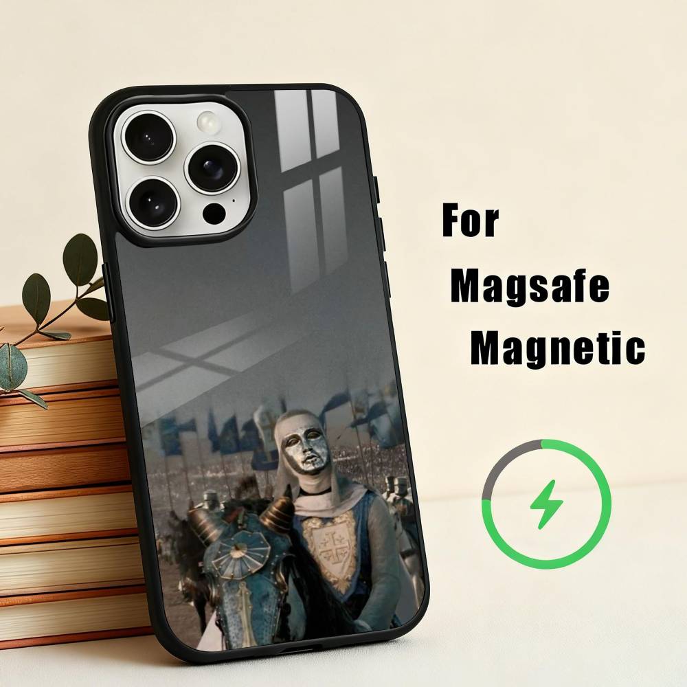 

Чехол для телефона B-Baldwin IV of J-Jerusalem для iPhone17,16,15,14,13,12,11 Plus, С чехлом для магнитной беспроводной зарядки iPhone13