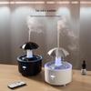 Remote Control Rotating Aroma Diffuser: Large Mist Humidifier with Colorful Light