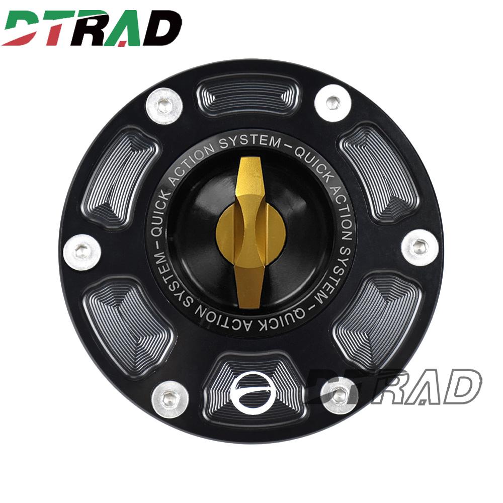 For TRIUMPH STREET TRIPLE 765 RS Daytona 660 Trident 660 CNC Keyless Quick Turn Fuel Tank Cap Motorcycle Airbox Gas Oil Cap