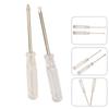 Dual Pack of Miniature Screwdrivers Size 3 74Inch Perfectly Compact