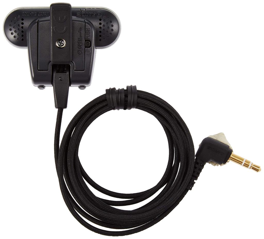 Sony ECM-719 Condenser Microphone for Stereo/Music Recording with Voice/Music Mode Switch