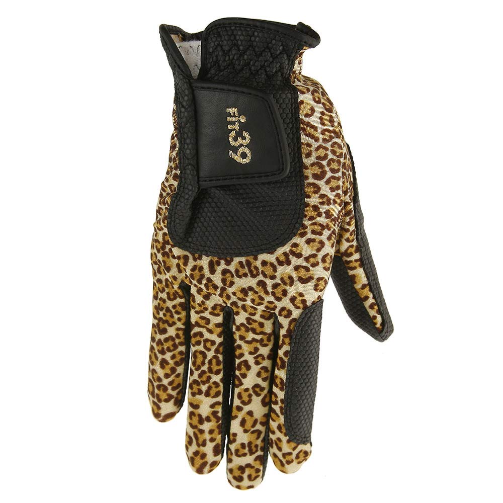 

MIC 39 GOLF FIT39 Size Small Gloves, Unisex, MGF-220N, Right-Handed (Left-Handed), Leopard/Black,