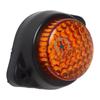 6PCS LED Side Marker Lights 24V Amber Trailer Marker Lamps – Cab Marker / Truck / RV / Semi Truck / Cargo Trailer Lights (Universal Fit)