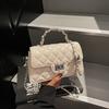 Rhombus Chain Bag Women's Shoulder Messenger Bag Summer New Niche Design Handbag