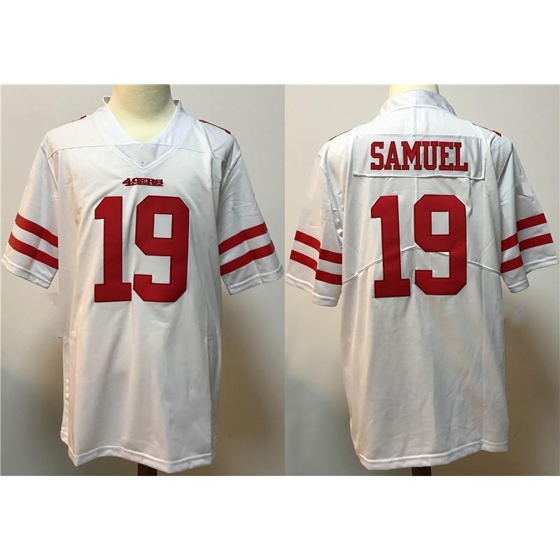 Mens San Francisco 49ers NFL Football Jersey Premium Embroidered Team Sport Shirt Fans Game Day Wear
