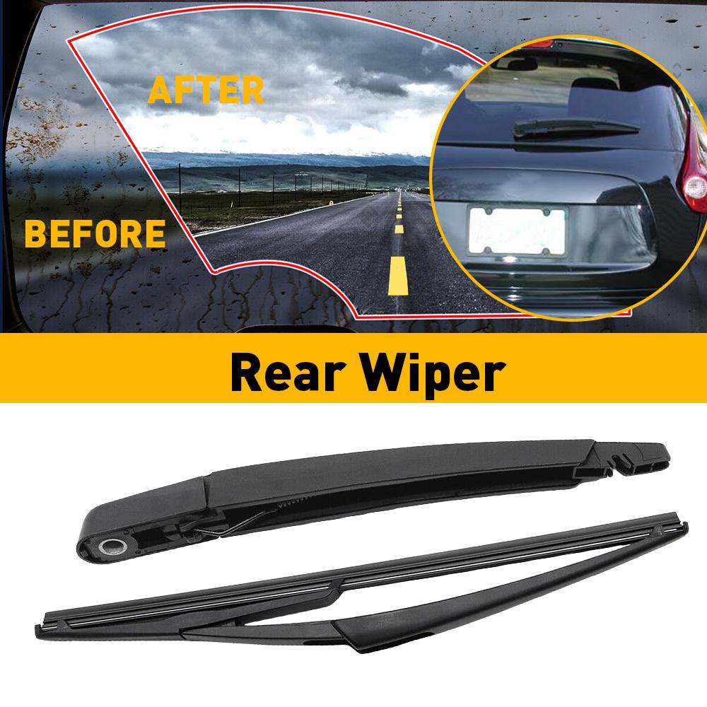 Rear Windscreen Wiper Blade Wiper Arm Kit For NISSAN JUKE 2016 2015 2014 2013 ROGUE 2008 2009 2010 2011 2012 2013 Window Wiper