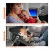 Kids Airplane Bed Comfortable Breathable Children Airplane Seat Extender Portable Planes Foot Rest  for Crib Seat Toddler Sleep
