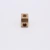 Universal Brass Oil Pressure Sensor Tee Adapter M10x1mm Metric Fitting for Vehicle Oil Switch Indicator Accessories