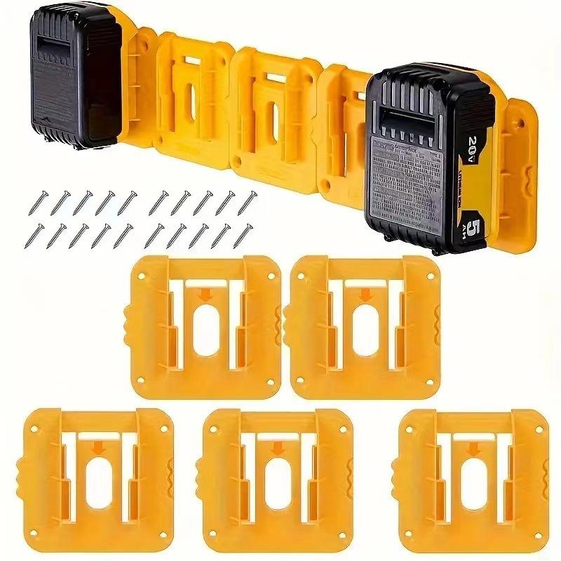 1PC Battery Holder for Dewalt 14.4V-18 Lithium Battery Suspension Bracket Battery Base Pendant