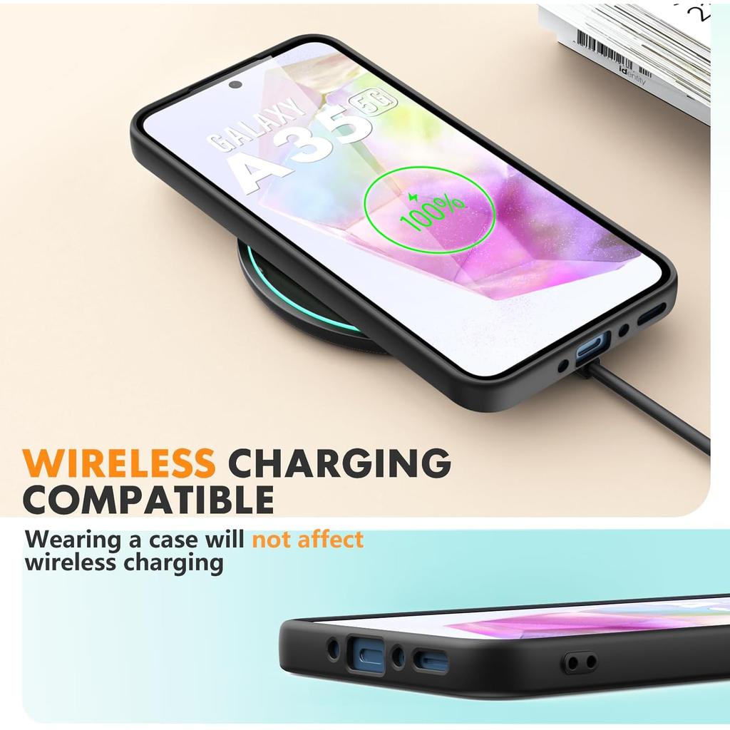 Shockproof Silicone TPU Case For Samsung Galaxy A06 A16 A26 A36 A56 A05 A05S A15 A25 A35 A55 A04 A04S A14 A24 A34 A54 Back Cover