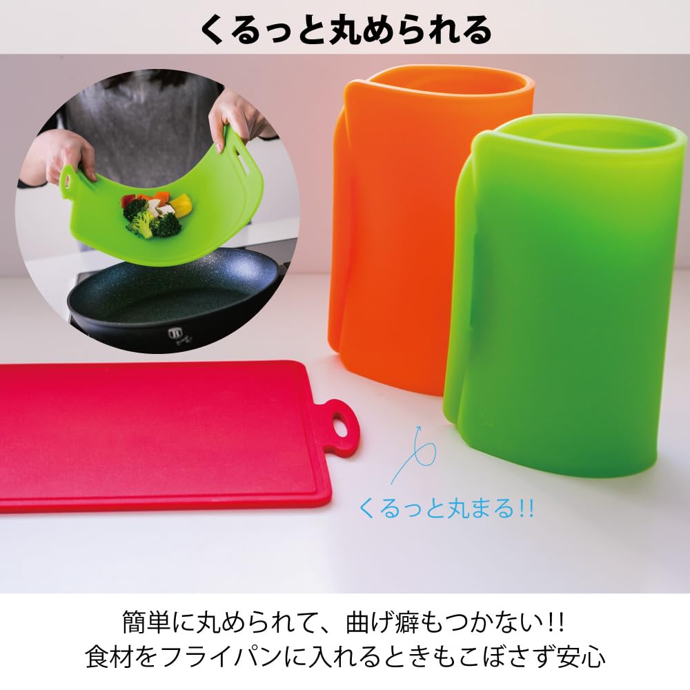 SILTEQ Cleanliness Ally Platinum Silicone Cutting Board Roll Up and Boil for Sterilization Gray - - (Gray)