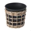 Handmade Plant Pot with Drainage for Office and Home Decor