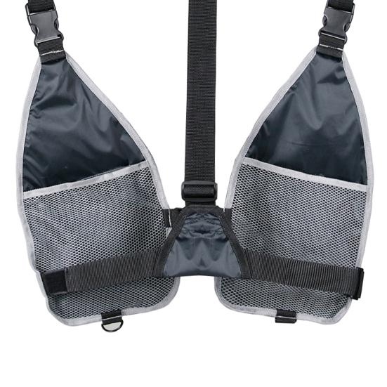 Fishing Vest Breathable Convenient with Pockets General Multi Function Adjustable Mesh Vest for Outdoor