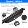 Cargo Cover for 20182023 2024 Chevy Chevrolet Equinox GMC Terrain Accessories Retractable Trunk Cover All Weather Shielding Shad