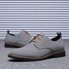 Men All Season Shoes Lace Up Leather Casual Comfortable Wear For Daily Use Durable Material With Good Quality