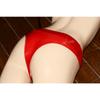 Qinghe Oil-shiny Ultra-thin Women's Underwear Oil-shiny Mid-waist Briefs Women's Sexy Transparent Jj Set Stockings Men's Underwear