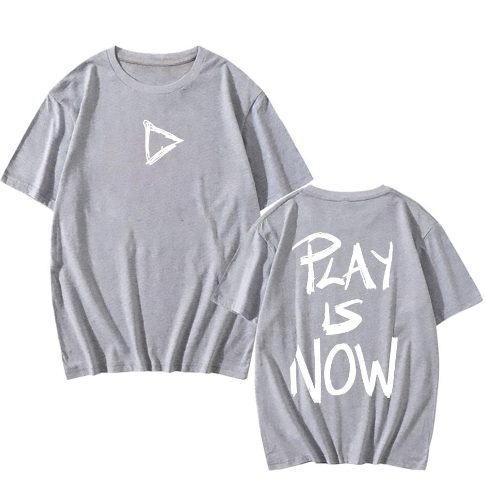 Ed Sheeran Play Is Now Tshirts Short Sleeve Cotton Fashion T-shirt Casual Men Women Loose Tee-shirt Streetwear Unisex Print Tees