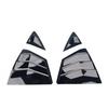 For Toyota Camry 2025 Bright Black Rear Window Louver Cover Side Vent