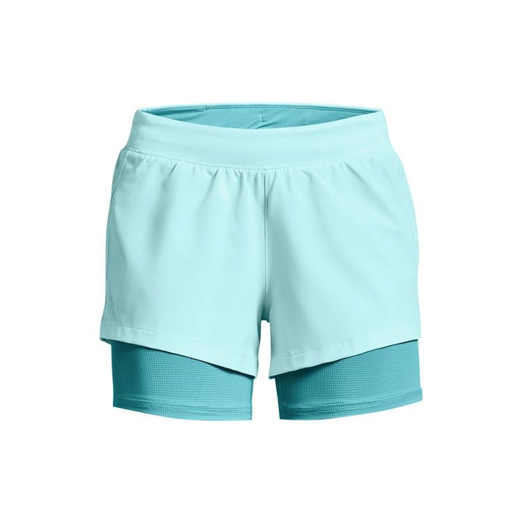 

Under Armour Iso-Chill 2-в-1 шорты для бега женские шорты синие 1361582-441 XL
