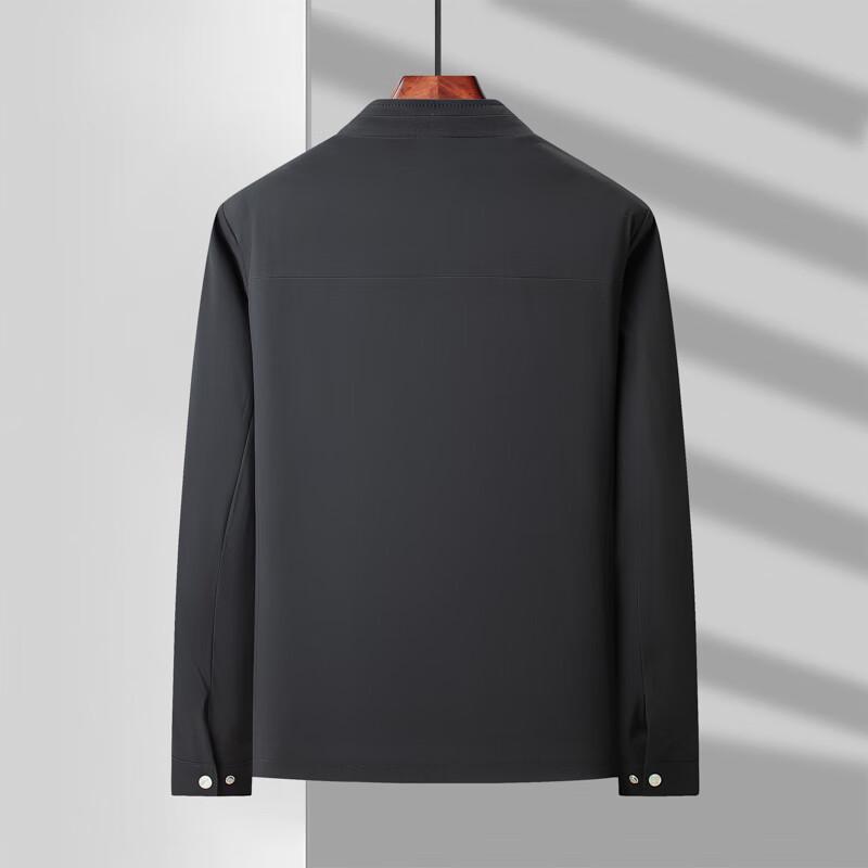 ROMON Men's Spring Autumn Versatile Stand Collar Jacket LMYC2333