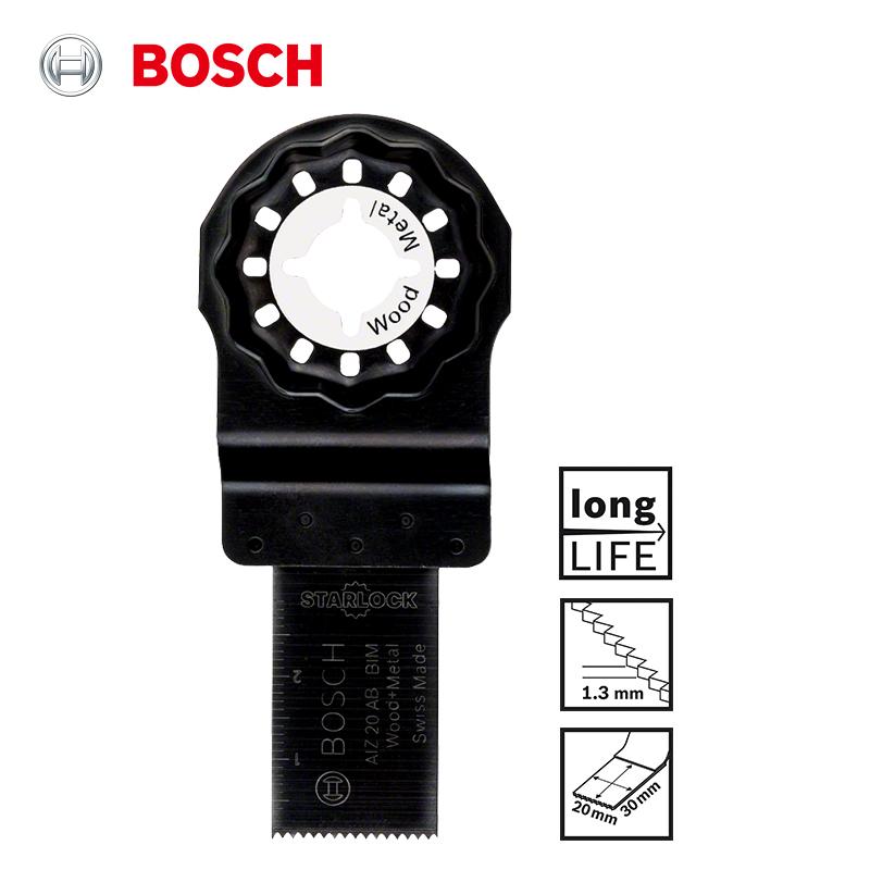 Bosch Starlock Accessory Star Lock Wood+Metal Cutting Blade Applicable Materials: Wood, Nonferrous Metals, Coated Plastic Board