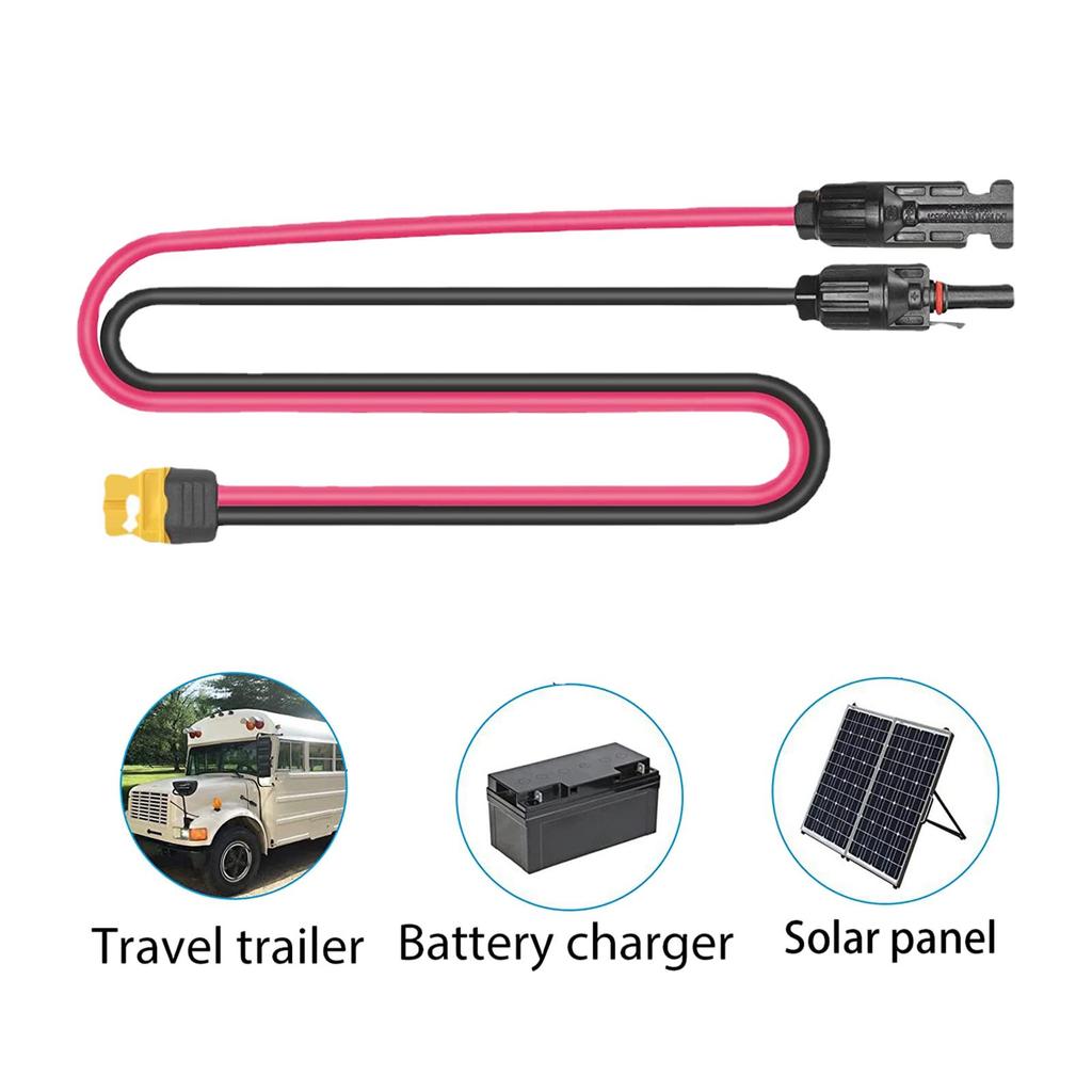 Kabel do ładowania słonecznego Silikonowy przewód do powerbanku Gniazdo wtykowe