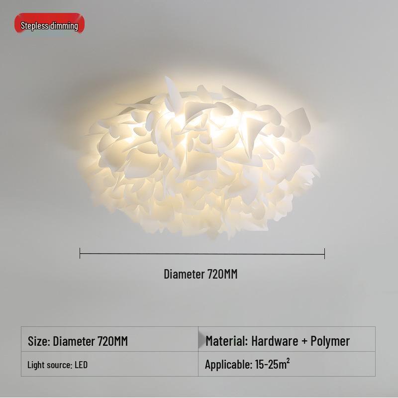 Modern Minimalist Petal Ceiling Light for Dining, Bedroom, and Living Room
