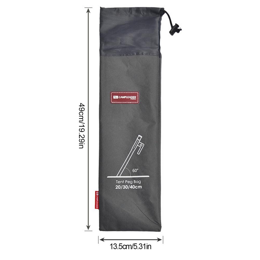 New Outdoor Camping Equipment Stake Storage Bags Tent Accessories Hammer Wind Rope Tent Pegs Nails Storage Bag Case Pouch