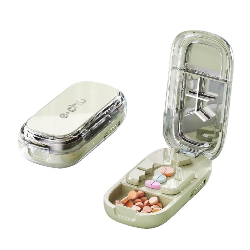 3in1 Precision Medicine Cutter Portable Tablet Splitter Pill Divider Organizer for Halving Throwing And Quartering Drugs