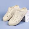 Scarpe estive in bambù con fori per uomo e donna, casual, traspiranti, suola morbida, antiscivolo, cave, per camminare nell'acqua, fresche, da esterno