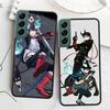 Anime Ao no Exorcist Okumura Rin Phone Case For Samsung Galaxy S22 S25 Ultra S21 S10 Plus S26 Edge S20 S23 S24 FE Cover Sili
