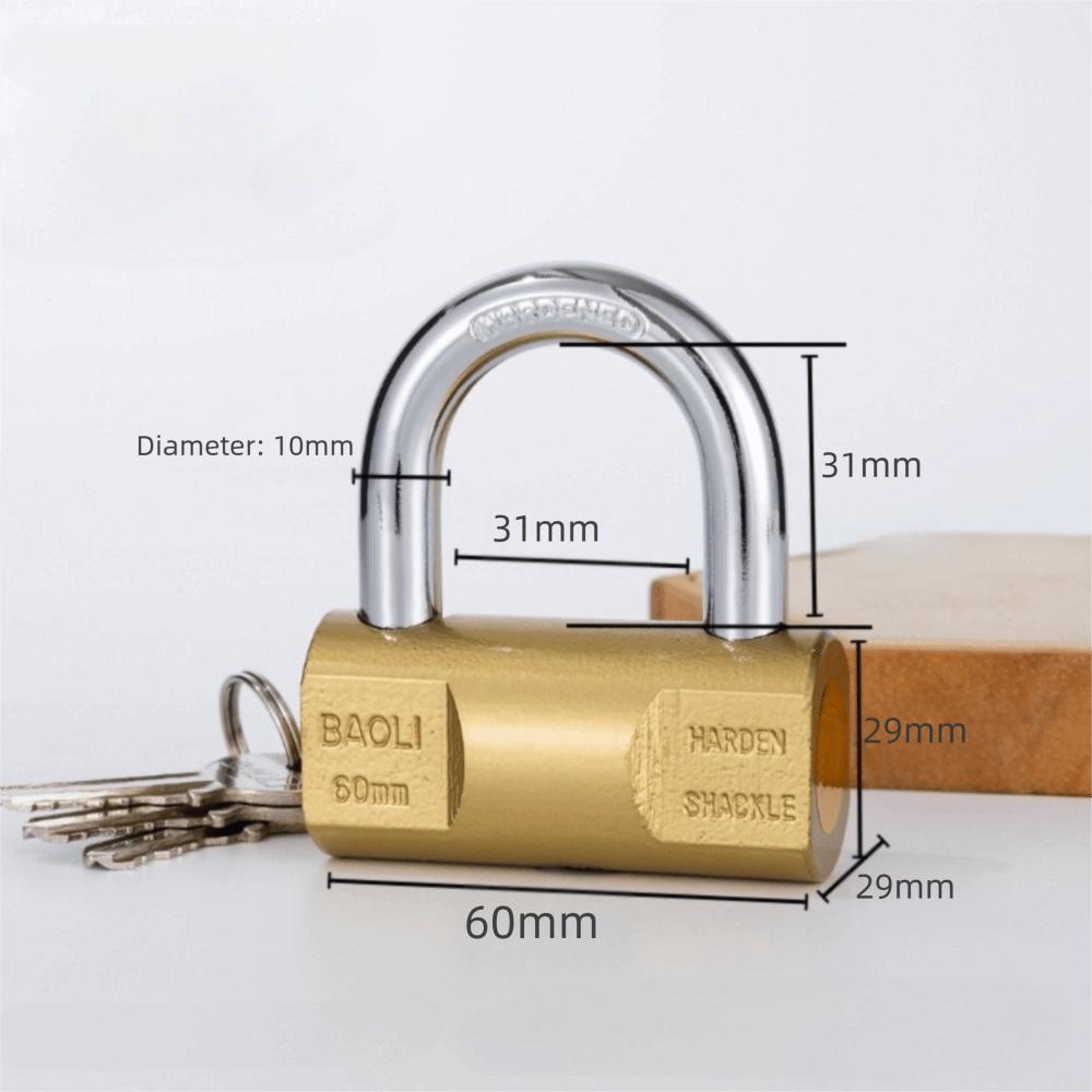 Waterproof Heavy Duty Padlock Rust Proof Anti-theft Padlock Outdoor Gym Dormitory Cabinet Door
