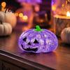 Focus Improvement Sensory Tools Halloween Glitter Pumpkin Stress Ball, Head Squeeze Toy for Anxiety Relief Relief, Creepy Fidget Party Favors