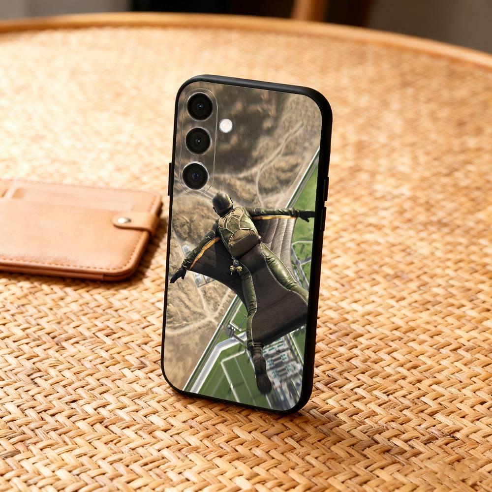 W-Wingsuit F-Freedom  Phone Case For Samsung  A73,72,71,53,52,51,22,91,80, Soft Black Cover