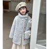 Girls' Faux Lamb Wool Winter Coat