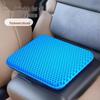 Honeycomb Gel Seat Cushion – Universal, Breathable, Soft Silicone Pad for Car, Office Chair, or Student Use