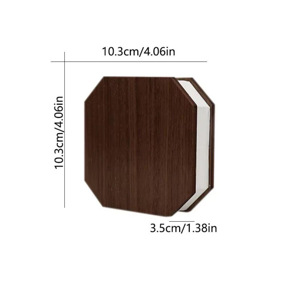 with Detachable Hand Strip Wooden Flip Night Light 2 Colors Lights Led Table Lamp  Birthday Gift