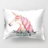 50*30cm Cute Unique Unicorn Long Pillow Cover