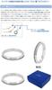 [Fe-fe] fe-fe x phiten [Special Edition] Phiten Slim Line Titanium Men's Ring, Sizes 13-19 (Size 17), Simple Sports Jewelry