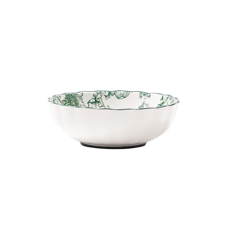 Rose Garden European Ceramic Salad Bowl