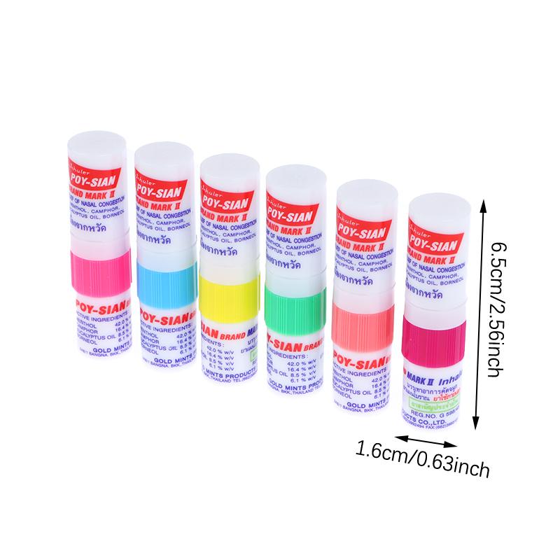 

1 шт Poy Sian/Poy Sian Vicks ингаляторы с ментолом для облегчения носа 100%