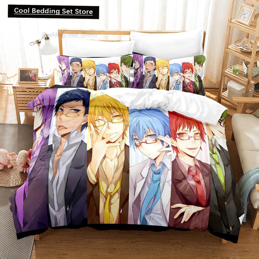 New 3D Print Cartoon Kuroko's Basketball Bedding Set Single Twin Full Queen King Size Bed Set Adult Kid Bedroom Duvet Cover Sets