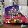 1pc Paw Patrol Characters Soft & Warm Flannel Blanket, Multi-Purpose Throw Blanket for Couch, Sofa, Office, Bed, Camping, Travel 122