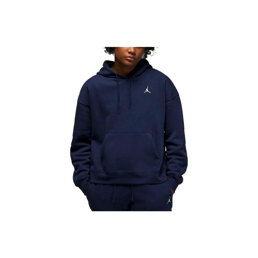 Jordan Brooklyn Fleece-Lined Thick Knit Pullover Hoodie Women Tops Blue DQ4459-410